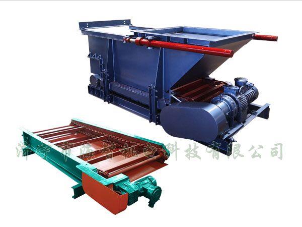 鏈板式給料機(jī)包括電控系統(tǒng)，電控系統(tǒng)包括就地控制系統(tǒng)和/或遠(yuǎn)程控制系統(tǒng)